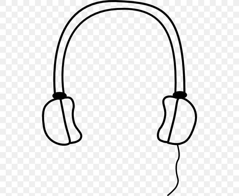 Headphones Microphone Drawing Black And White Clip Art, PNG, 532x670px, Watercolor, Cartoon, Flower, Frame, Heart Download Free