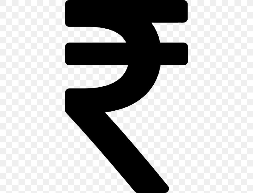 Indian Rupee Sign Clip Art, PNG, 626x626px, Indian Rupee Sign, Aakar Innovations Pvt Ltd, Black, Black And White, Currency Download Free