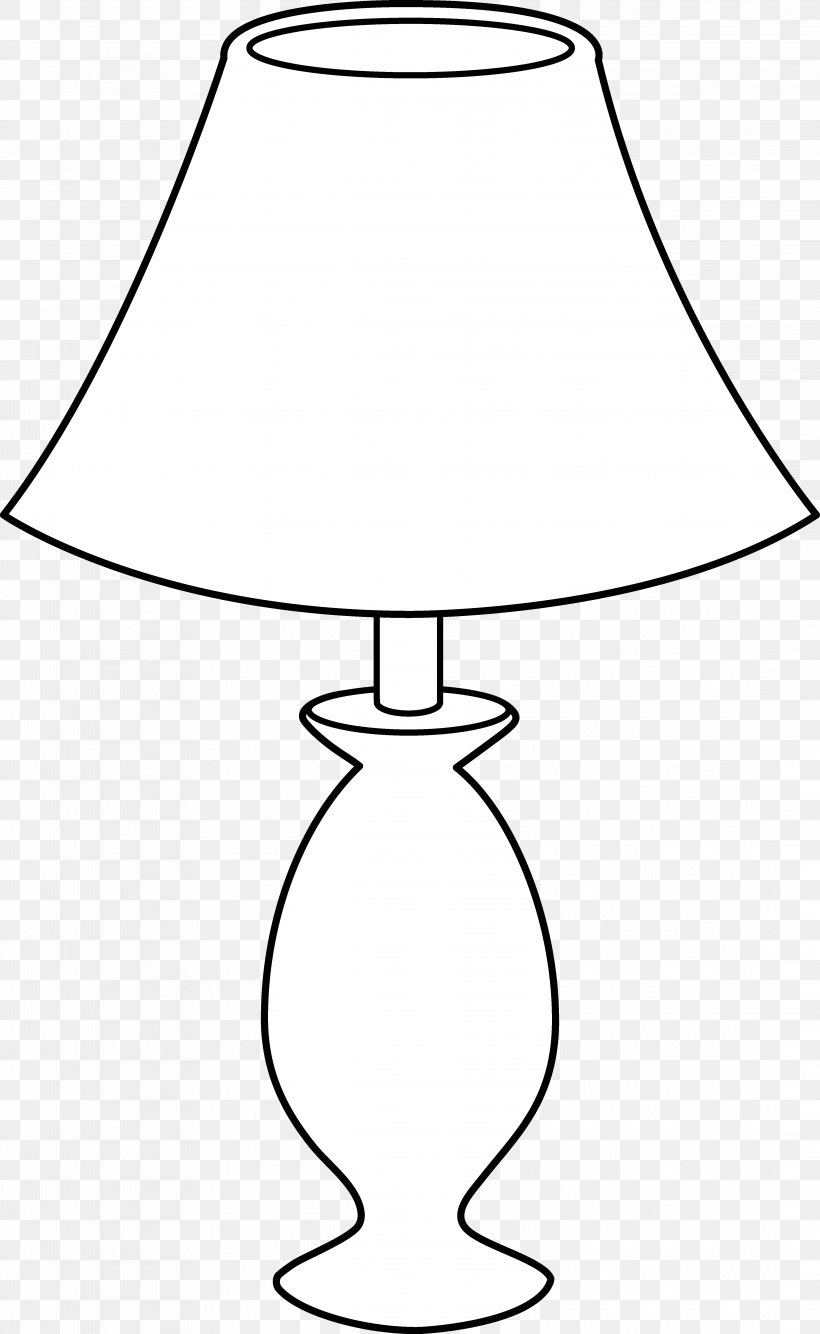 Table Lamp Black And White Incandescent Light Bulb Clip Art, PNG, 4363x7101px, Table, Area, Black And White, Candle Holder, Ceiling Fixture Download Free