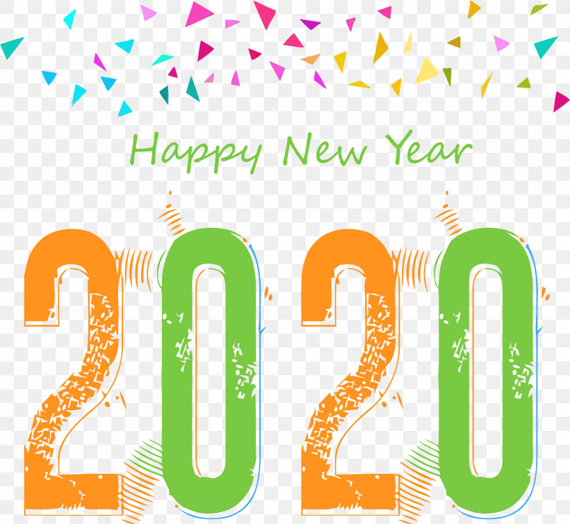 Happy New Year 2020 New Year 2020 New Years, PNG, 3000x2762px, Happy New Year 2020, Line, New Year 2020, New Years, Number Download Free