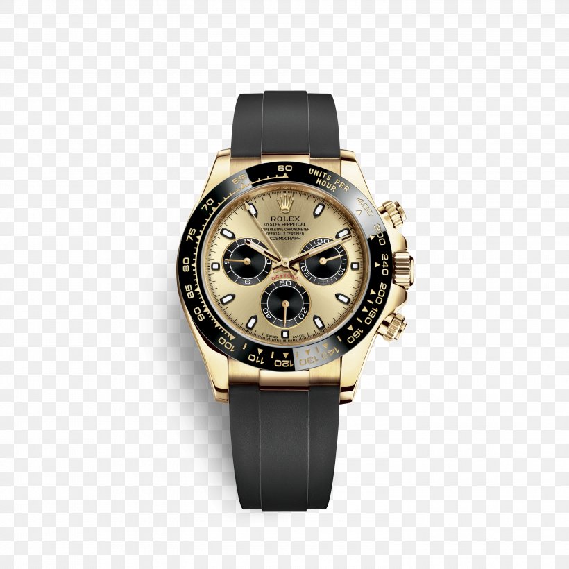 Rolex Daytona Rolex Oyster Perpetual Cosmograph Daytona Colored Gold, PNG, 3000x3000px, Rolex Daytona, Automatic Watch, Brand, Breitling Sa, Champagne Download Free
