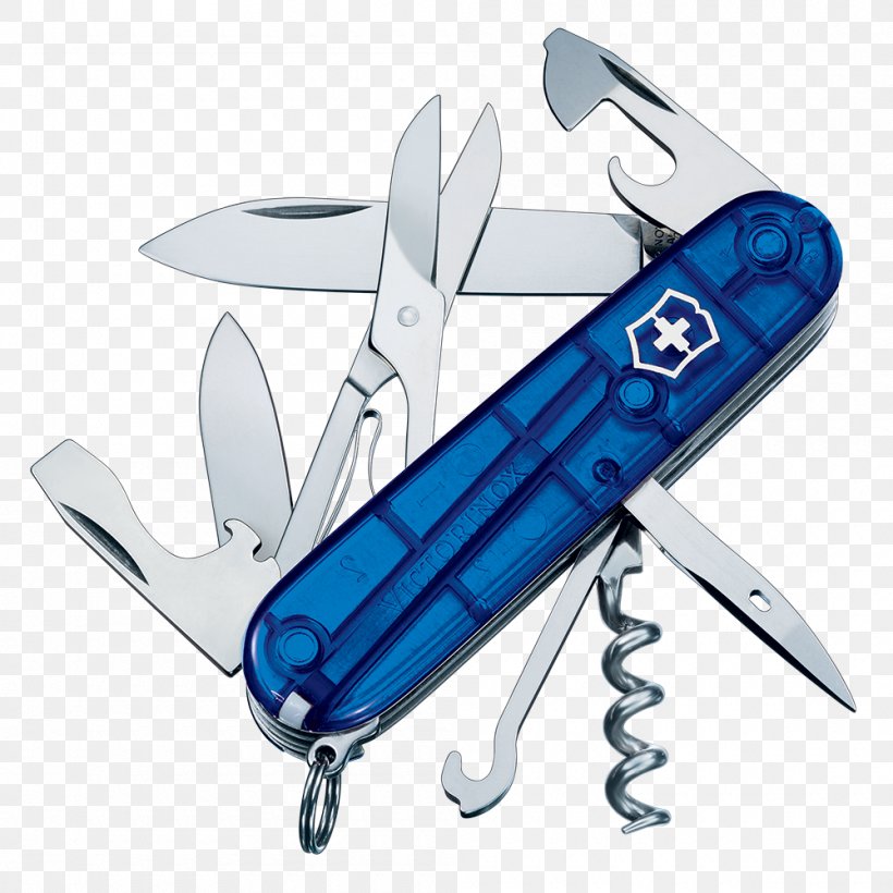 Swiss Army Knife Victorinox Pocketknife Swiss Armed Forces, PNG, 1000x1000px, Knife, Blade, Cold Weapon, Hand Tool, Hardware Download Free
