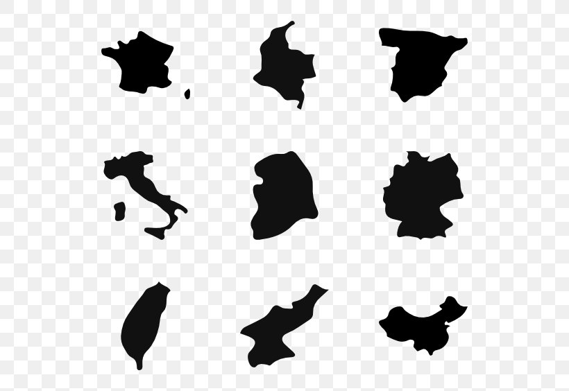 Europe Vector Map, PNG, 600x564px, Europe, Black, Black And White, Blank Map, Map Download Free