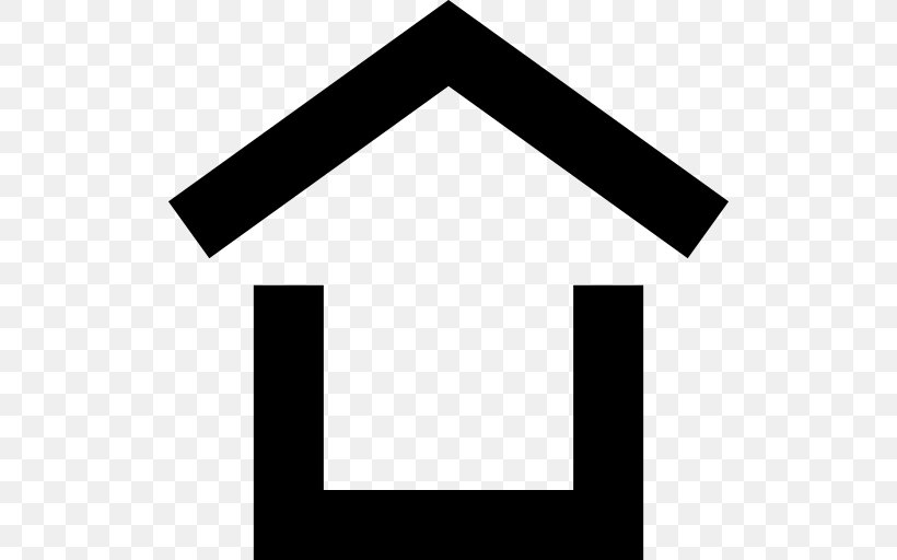 House Roof, PNG, 512x512px, House, Black, Black And White, Brand, Building Download Free