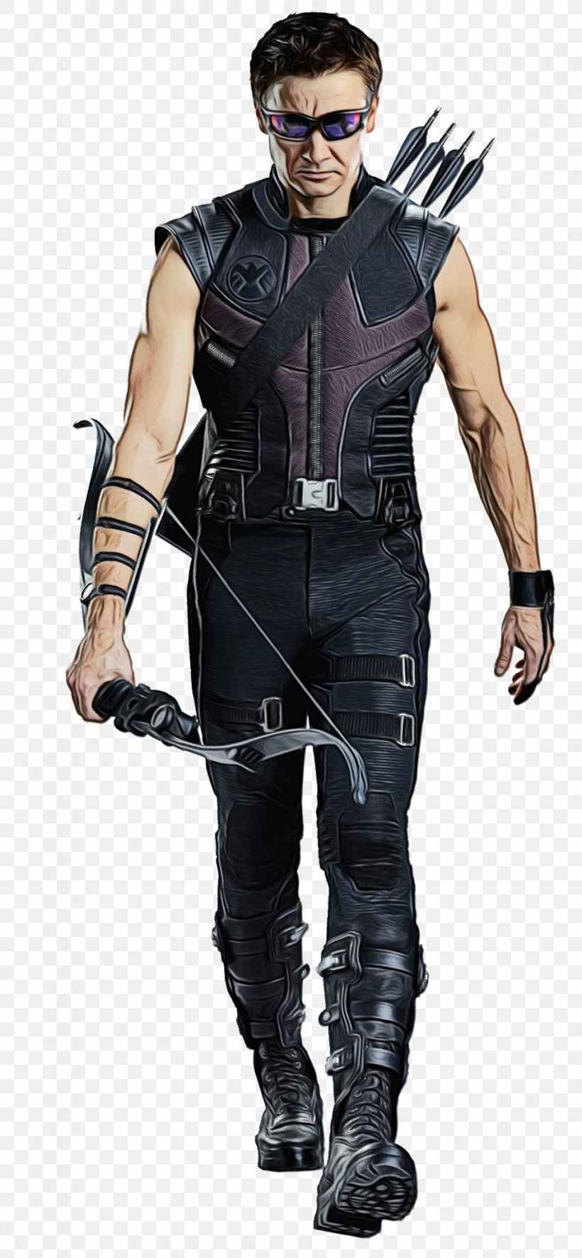 Jeremy Renner Clint Barton Avengers: Age Of Ultron Black Widow The Avengers, PNG, 945x2043px, Jeremy Renner, Action Figure, Armour, Avengers, Avengers Age Of Ultron Download Free
