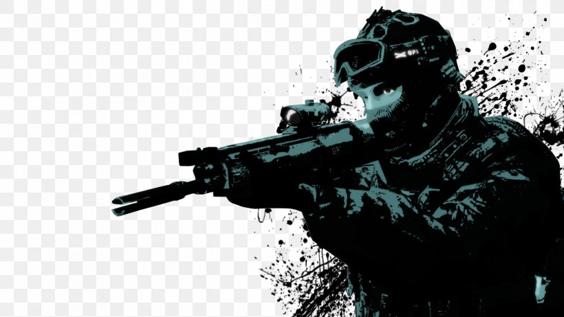 Soldier Desktop Wallpaper Marksman SWAT, PNG, 1366x768px, Soldier, Air Gun, Airsoft, Drawing, Firearm Download Free