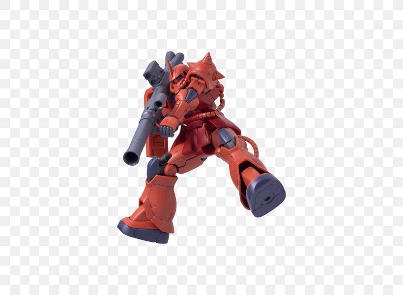 Char Aznable Zaku Gundam ハイグレード・ユニバーサルセンチュリー MS-06系列机动战士, PNG, 600x600px, Char Aznable, Action Figure, Bandai, Figurine, Gundam Download Free