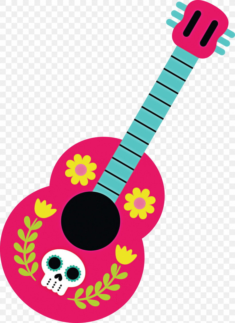 Day Of The Dead Día De Muertos, PNG, 2182x2999px, Day Of The Dead, Acoustic Guitar, D%c3%ada De Muertos, Electric Guitar, Guitar Download Free