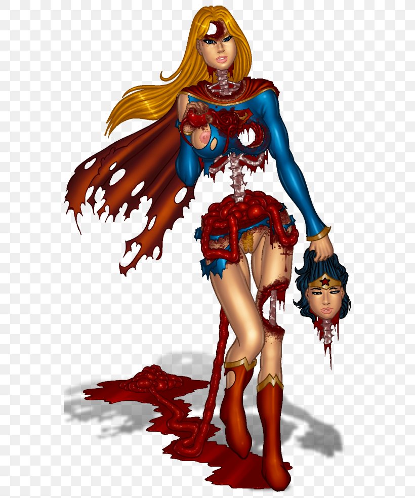 DeviantArt Supergirl Superhero, PNG, 567x984px, Watercolor, Cartoon, Flower, Frame, Heart Download Free