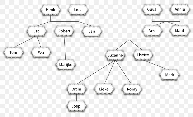 Family Tree Diagram Studievaardigheden Junior Einstein BV, PNG, 1077x654px, Family Tree, Area, Auto Part, Black, Black And White Download Free