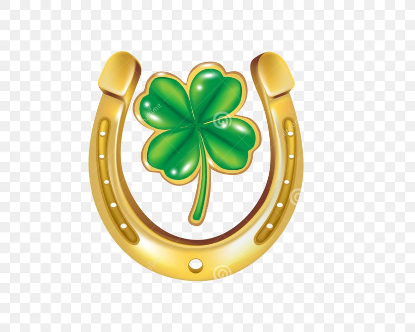 Horseshoes Four-leaf Clover Luck Clip Art, PNG, 700x657px, Horseshoe, Body Jewelry, Clover, Depositphotos, Fourleaf Clover Download Free