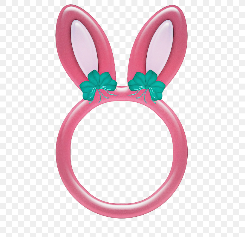 Easter Bunny, PNG, 516x794px, Pink, Ear, Easter Bunny, Hair Accessory, Hair Tie Download Free