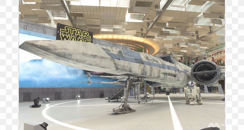 Singapore Changi Airport X-wing Starfighter The Force Star Wars Airplane, PNG, 991x529px, Singapore Changi Airport, Aerospace Engineering, Aircraft, Aircraft Engine, Airline Download Free