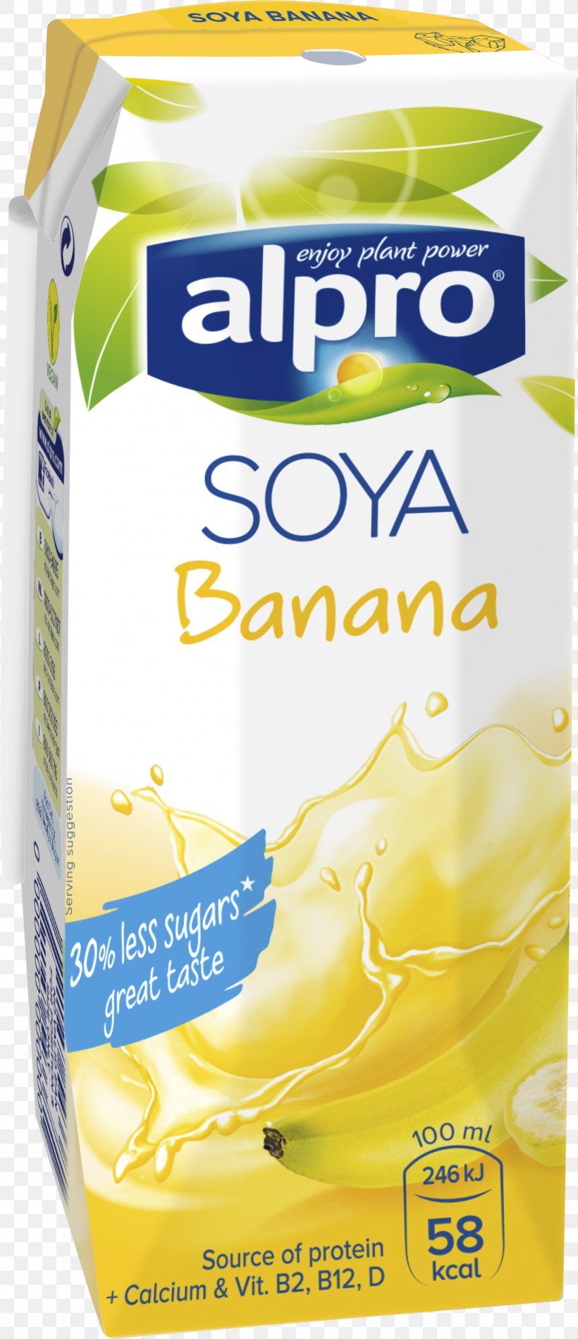 Soy Milk Soybean Cream Alpro, PNG, 1367x3163px, Soy Milk, Alpro, Banana, Brand, Chocolate Download Free