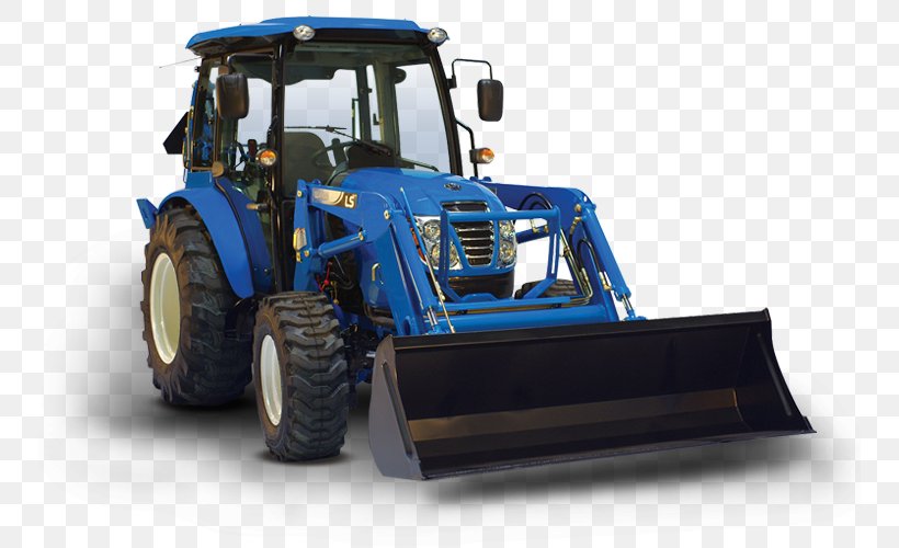 LS Tractors Loader Backhoe Agriculture, PNG, 750x500px, Tractor, Agricultural Machinery, Agriculture, Backhoe, Bulldozer Download Free