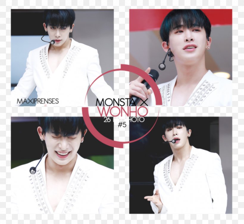 Wonho Monsta X Clothing Accessories Yong Jun-hyung Outerwear, PNG, 932x857px, Watercolor, Cartoon, Flower, Frame, Heart Download Free