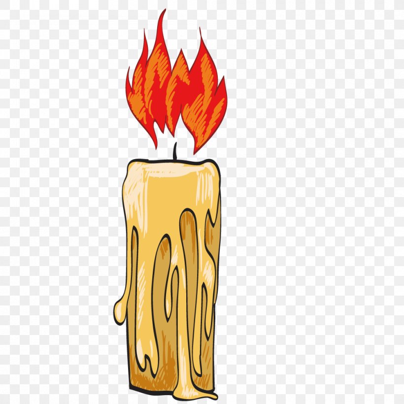 Candle Combustion, PNG, 1000x1000px, Candle, Combustion, Designer, Flame, Yellow Download Free