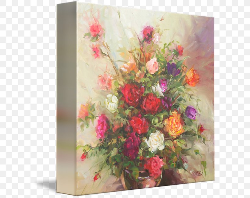Floral Design Painting Flower Rose Beth Charles Art & Studios, PNG, 603x650px, Floral Design, Acrylic Paint, Art, Art Museum, Artificial Flower Download Free