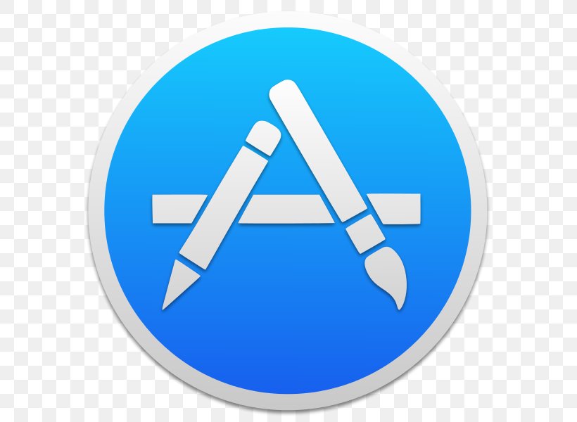 Mac App Store MacOS Apple, PNG, 600x600px, Mac App Store, App Store, Apple, Blue, Brand Download Free