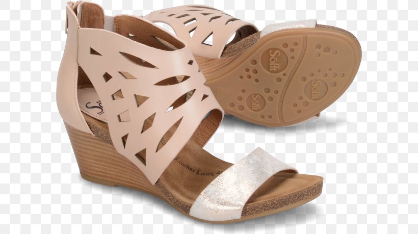 Sandal Shoe Wedge Leather Heel, PNG, 600x459px, Sandal, Beige, Brown, Footwear, Heel Download Free