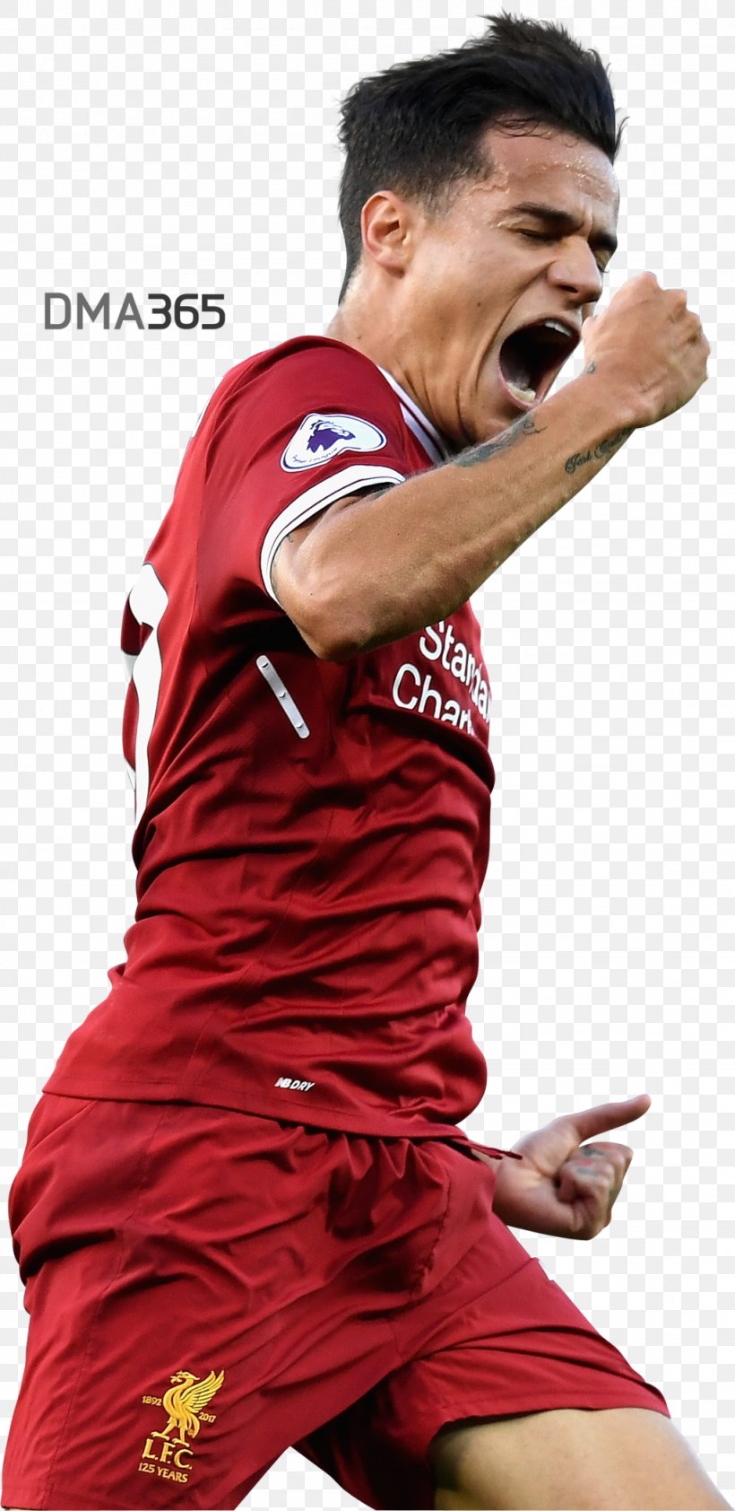 Philippe Coutinho Jersey Football Player ユニフォーム, PNG, 1024x2104px, 2017, Philippe Coutinho, Deviantart, Football, Football Player Download Free