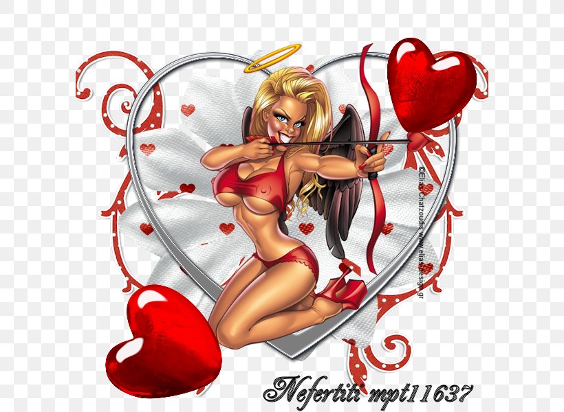 Valentine's Day Legendary Creature Muscle Clip Art, PNG, 600x600px, Watercolor, Cartoon, Flower, Frame, Heart Download Free