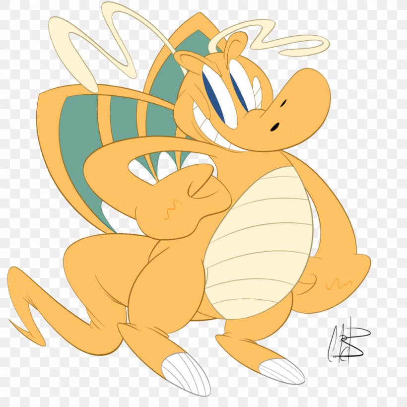 Dragonite Dragonair Pokémon Dratini, PNG, 1024x1024px, Dragonite, Art, Carnivoran, Cartoon, Charizard Download Free