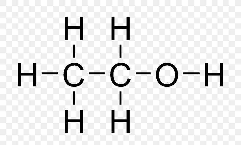 Ethanol Structural Formula Skeletal Formula Alcohol Structure, PNG, 800x495px, Watercolor, Cartoon, Flower, Frame, Heart Download Free