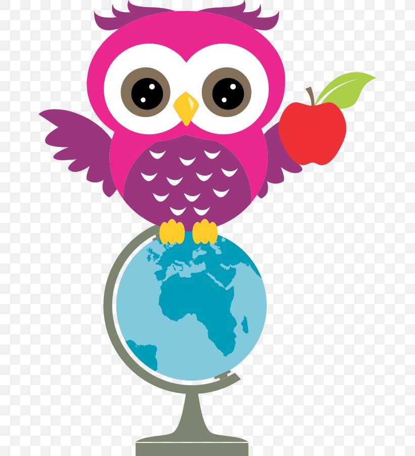 Owl Globe Earth Clip Art, PNG, 668x900px, Owl, Artwork, Beak, Bird, Bird Of Prey Download Free