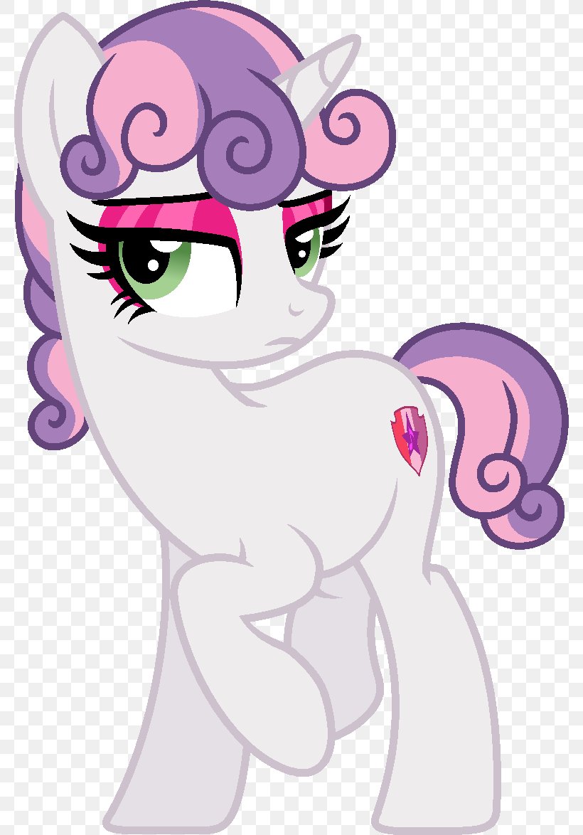 Pony Apple Bloom Sweetie Belle Scootaloo Art, PNG, 780x1174px, Watercolor, Cartoon, Flower, Frame, Heart Download Free