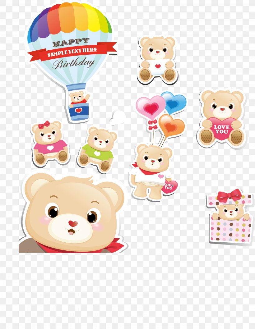 Bear Cartoon Clip Art, PNG, 4308x5567px, Bear, Baby Toys, Cartoon, Material, Pixel Download Free
