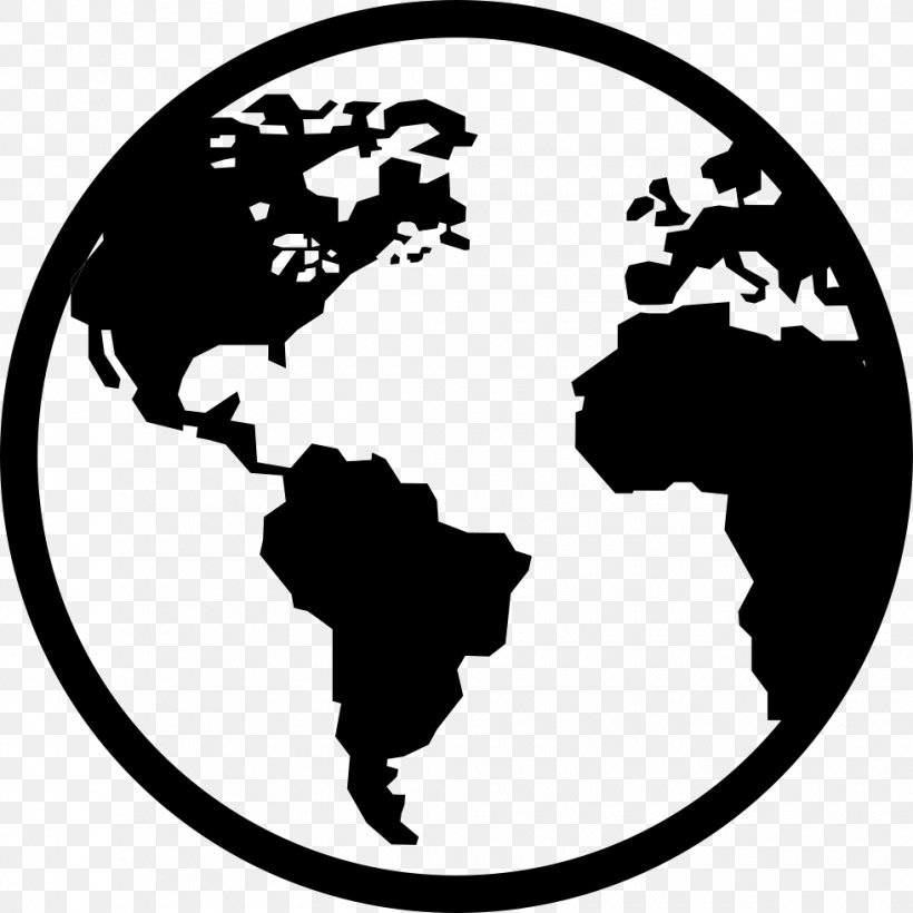 Earth Symbol, PNG, 980x980px, Earth, Black And White, Earth Symbol ...
