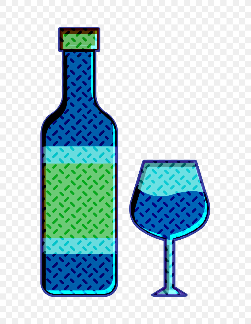 Party Icon Wine Icon Wine Bottle Icon, PNG, 670x1060px, Party Icon, Bottle, Cobalt, Cobalt Blue, Geometry Download Free