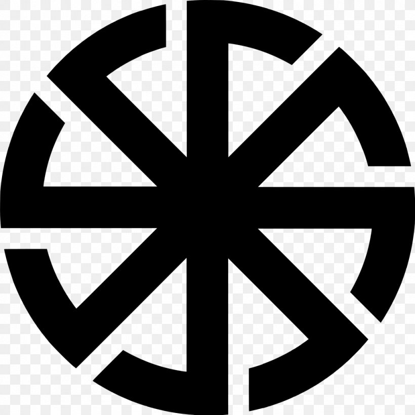 Swastika Solar Symbol Kolovrat Peace Symbols, PNG, 1024x1024px, Swastika, Area, Astrological Symbols, Black And White, Black Sun Download Free