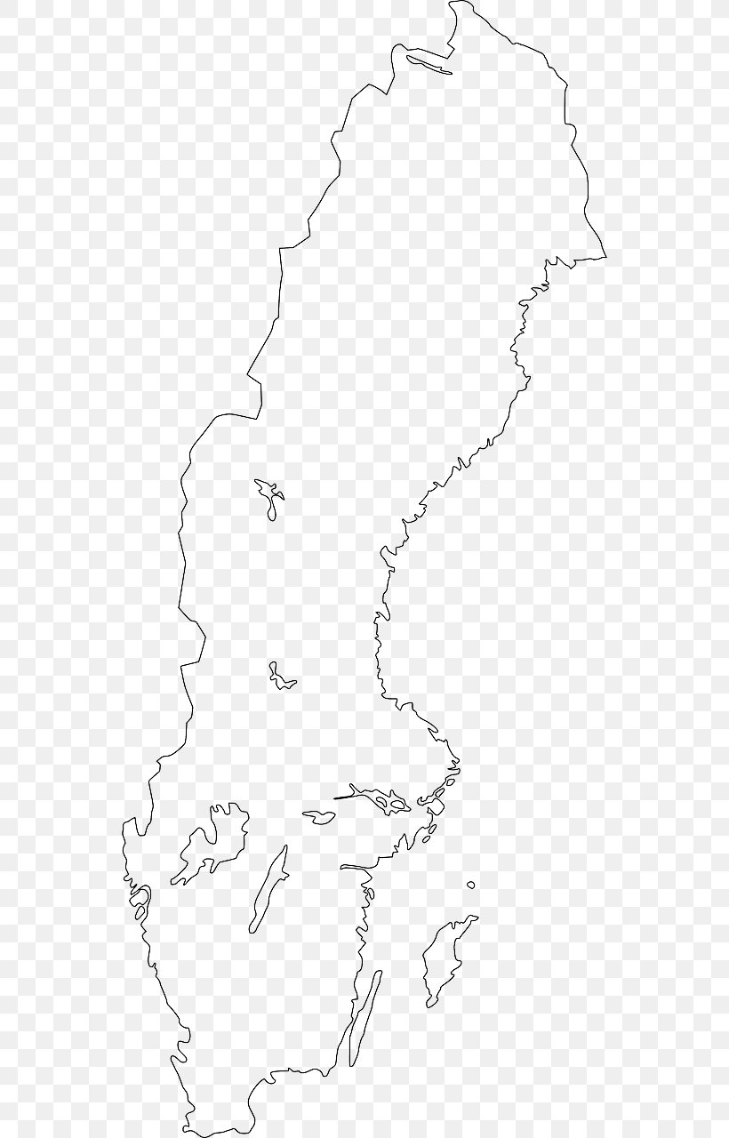 Union Between Sweden And Norway Blank Map Geography, PNG, 640x1280px, Sweden, Area, Black And White, Blank Map, Drawing Download Free
