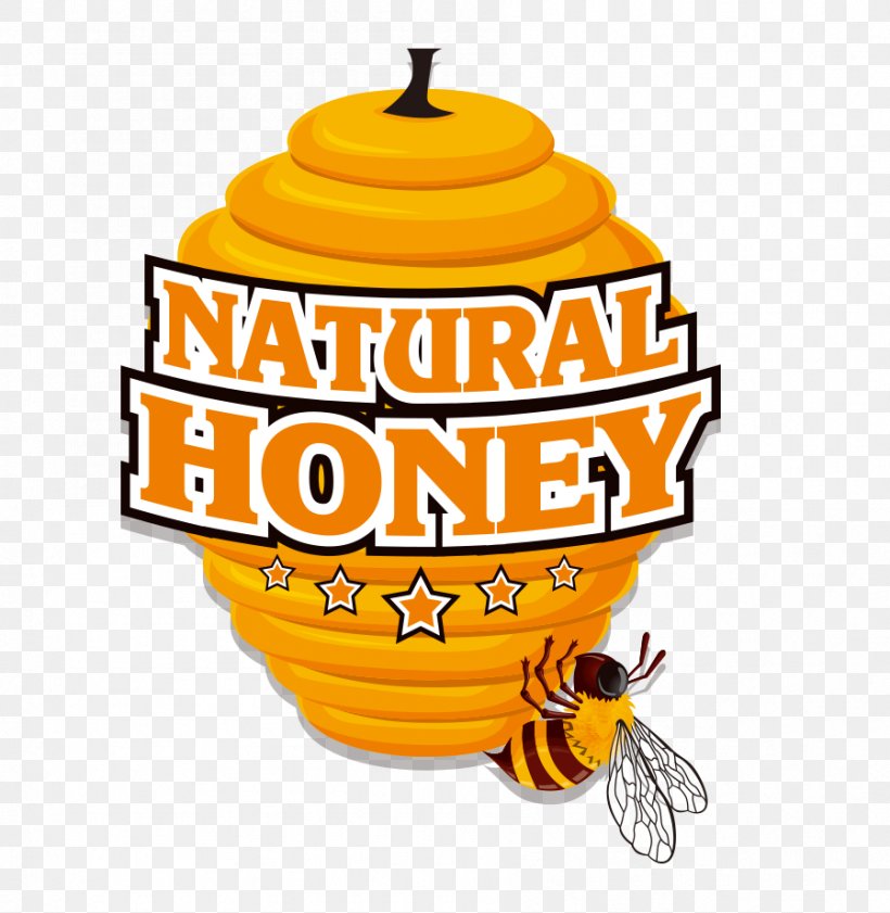 Bee Euclidean Vector Honeycomb, PNG, 899x923px, Bee, Food, Honey, Honey Bee, Honeycomb Download Free