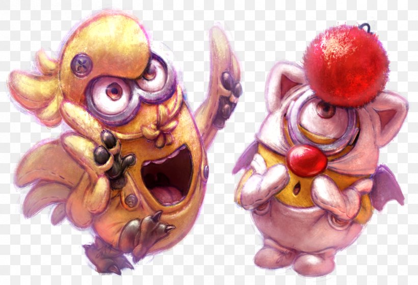 Minions Moogle Chocobo Final Fantasy Cosplay, PNG, 1319x900px, Minions, Art, Character, Chocobo, Collaboration Download Free