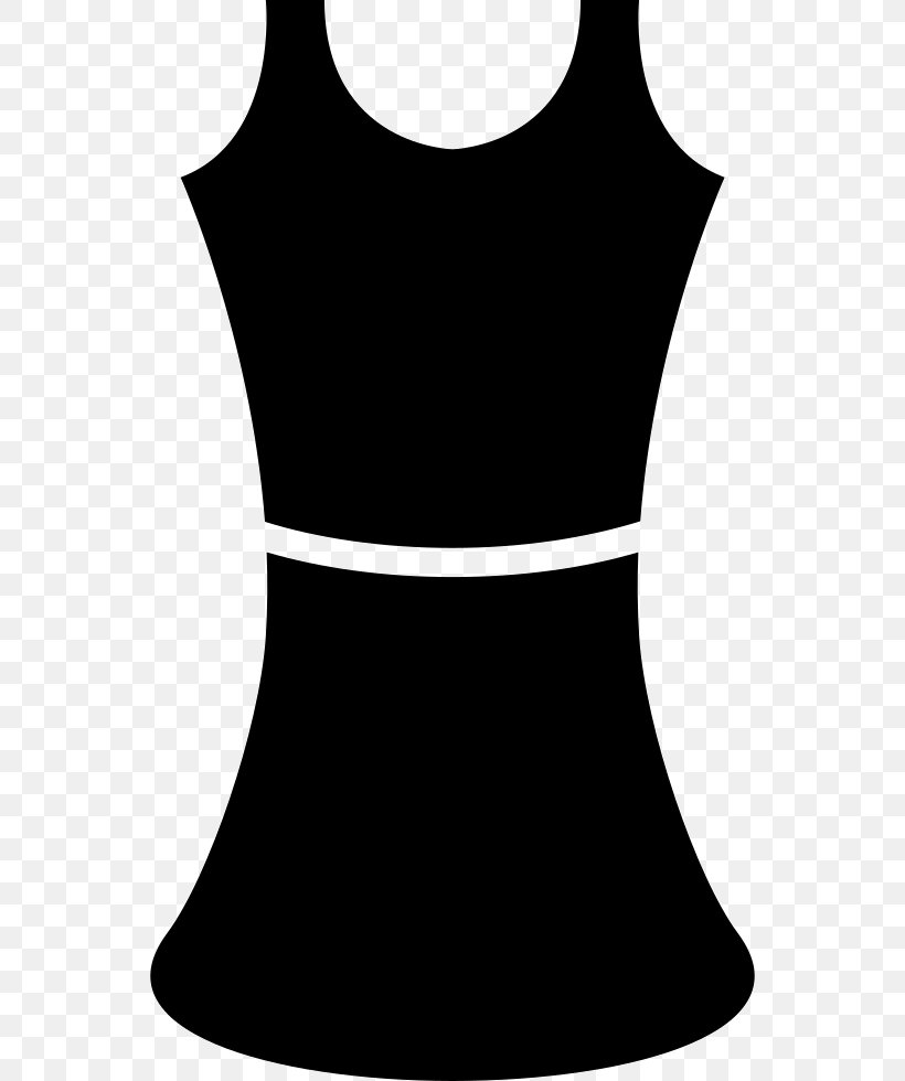 Dress White Sleeve Outerwear, PNG, 548x980px, Dress, Abdomen, Black, Black And White, Clothing Download Free