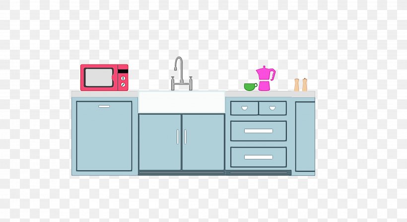 Sideboard Furniture Room Sink Drawer, PNG, 3661x1997px, Watercolor, Chest Of Drawers, Drawer, Furniture, Material Property Download Free