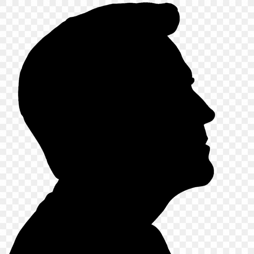 Silhouette Royalty-free Clip Art, PNG, 900x900px, Silhouette, Black, Black And White, Drawing, Face Download Free
