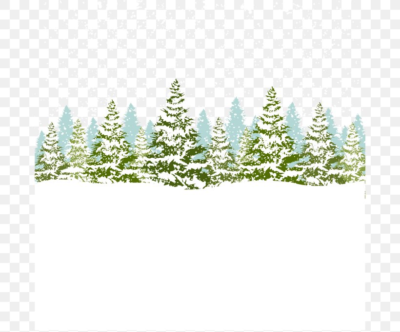 Winter Royalty-free Stock Illustration, PNG, 682x682px, Winter, Border, Christmas, Christmas Tree, Conifer Download Free