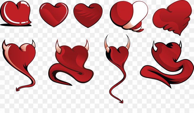 Devil Demon Clip Art, PNG, 5576x3267px, Watercolor, Cartoon, Flower, Frame, Heart Download Free