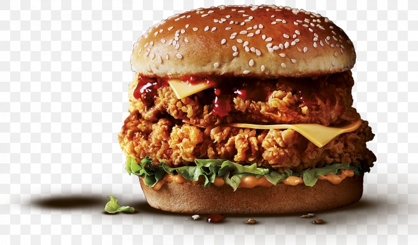 KFC Chicken Sandwich Cheeseburger Fast Food Fried Chicken, PNG, 1949x1143px, Kfc, American Food, Breakfast Sandwich, Buffalo Burger, Bun Download Free