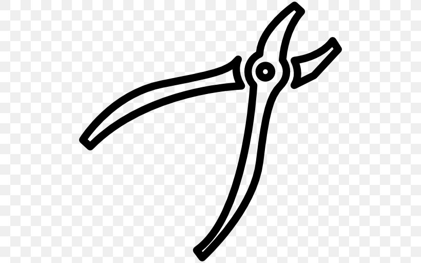 Pliers Tool Clip Art, PNG, 512x512px, Pliers, Black And White, Body Jewelry, Hammer, Hand Tool Download Free