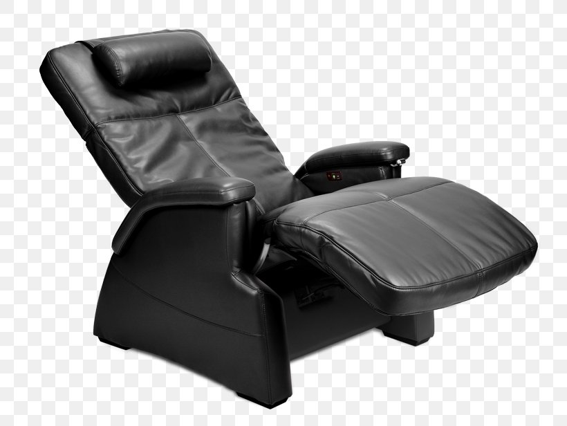 Recliner Massage Chair Ekornes Furniture, PNG, 800x616px, Recliner, Black, Car Seat Cover, Chair, Comfort Download Free