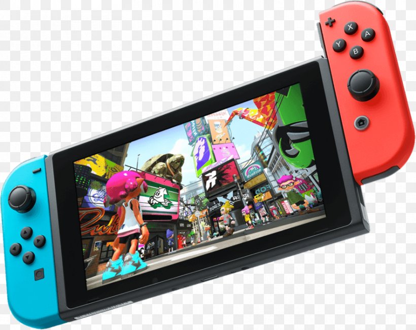 Splatoon 2 Nintendo Switch Video Game Consoles, PNG, 881x700px, Splatoon 2, Computer, Electronic Device, Electronics, Electronics Accessory Download Free