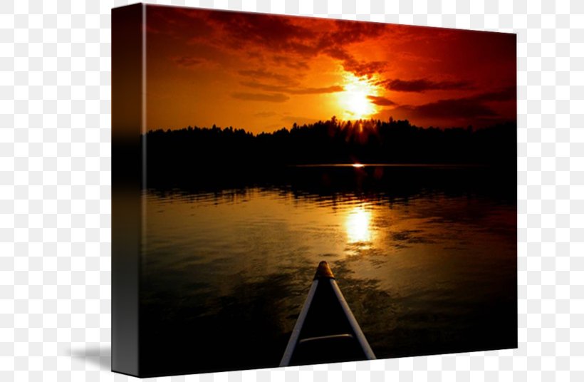 Ely Boundary Waters Gallery Wrap Canvas Art, PNG, 650x536px, Ely, Art, Boundary Waters, Calm, Canvas Download Free