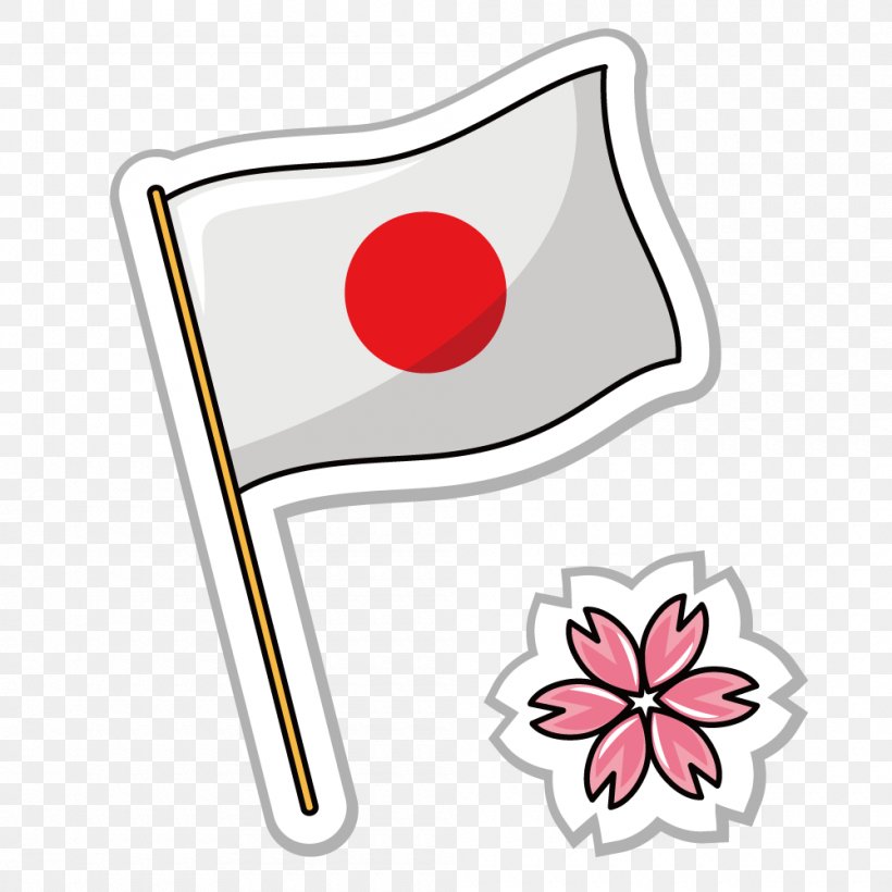 Flag Of Japan Icon, PNG, 1000x1000px, Japan, Animation, Banner, Cartoon, Drawing Download Free