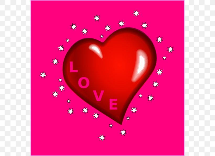 Heart Star Love Clip Art, PNG, 588x596px, Watercolor, Cartoon, Flower, Frame, Heart Download Free