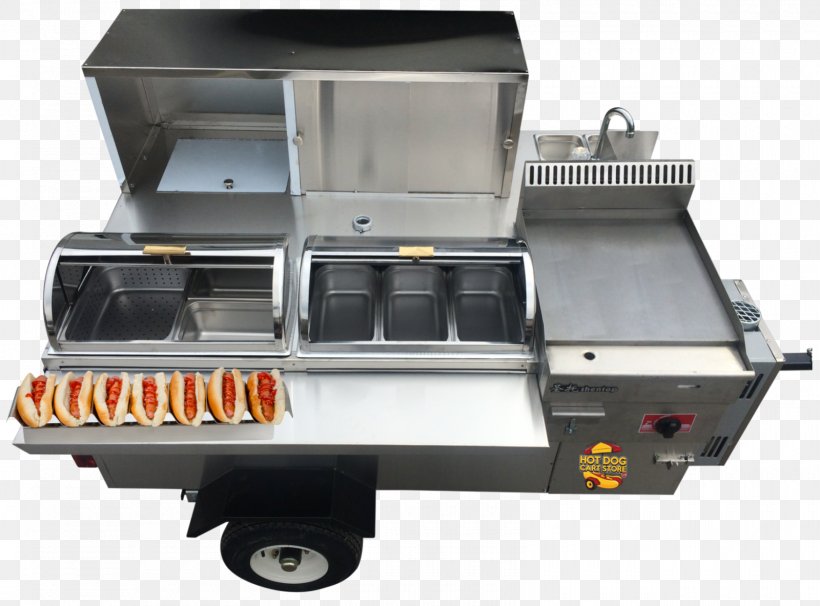 Hot Dog Cart Barbecue Street Food Kitchen, PNG, 1600x1183px, Hot Dog, Barbecue, Cart, Catering, Fast Food Download Free